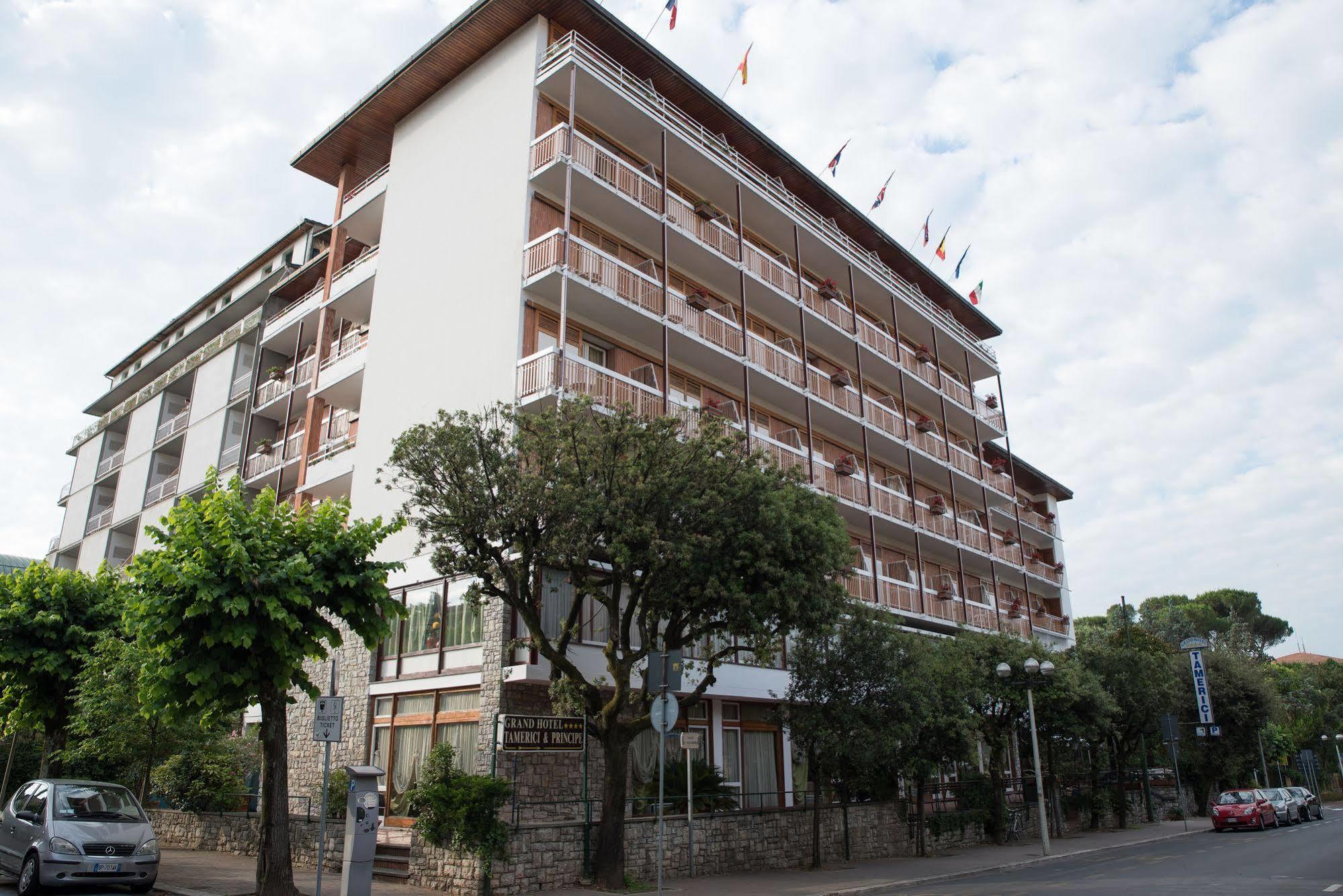 Grand Hotel Tamerici & Principe Монтекатини Терме Екстериор снимка